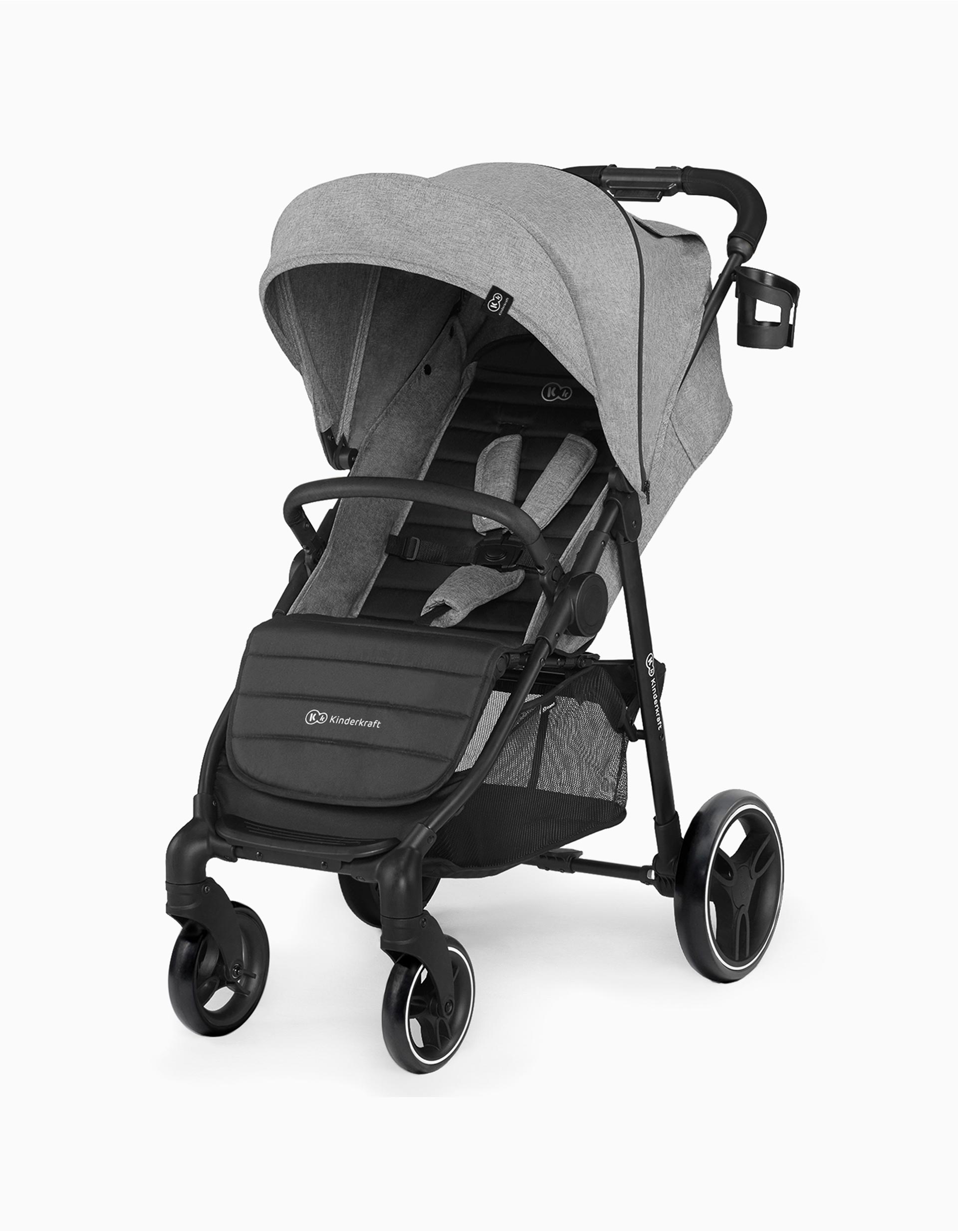 Kinderkraft Grande City Pushchair, Grey – ZIPPY