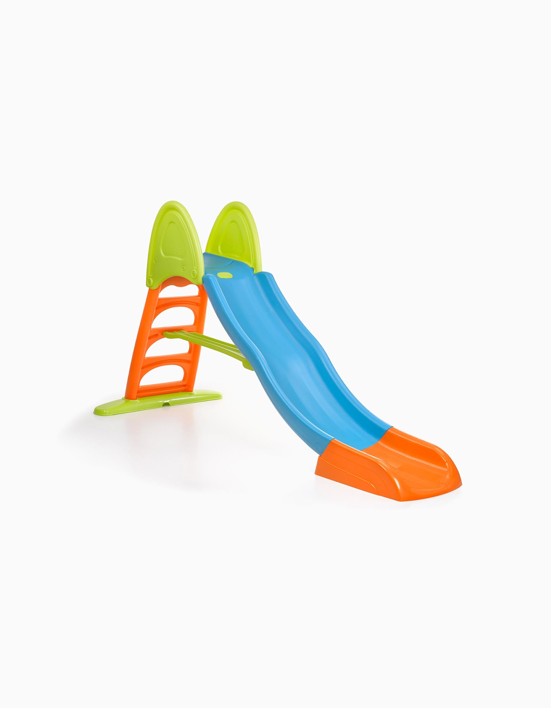 Coil Kinderglijbaan, glijbaan, tuinglijbaan, vrijstaande glijbaan, kunststof, voor kinderen vanaf 18 maanden (crème-turquoise Coil Kinderglijbaan, glijbaan, tuinglijbaan, vrijstaande glijbaan, kunststof, voor kinderen vanaf 18 maanden (crème-turquoise