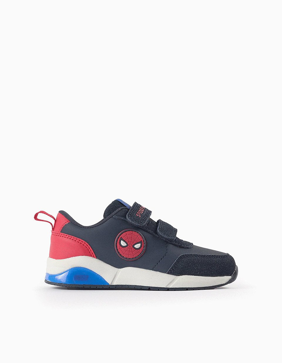Baskets Lumineuses pour Garçon 'Spider-Man', Bleu Foncé – ZIPPY
