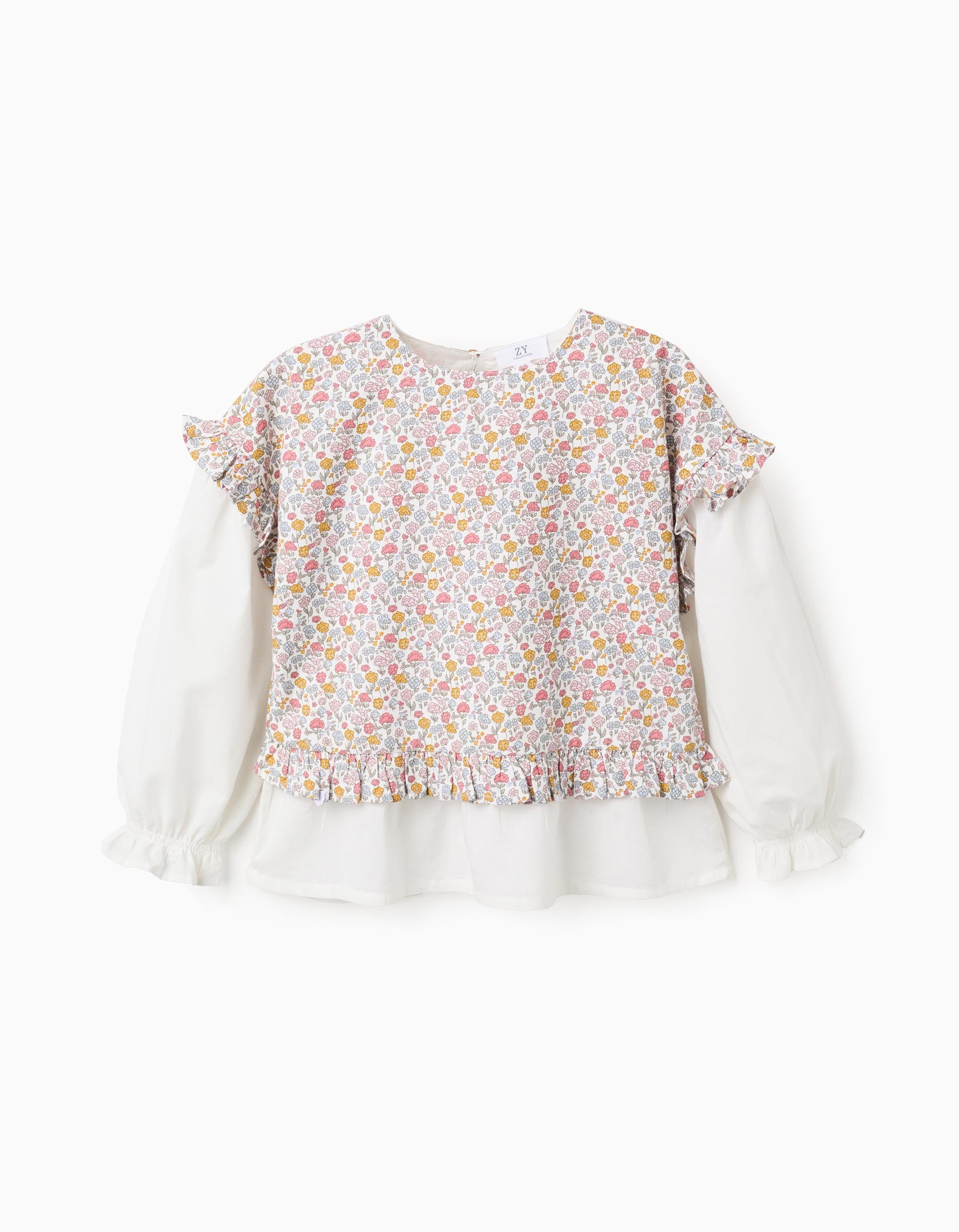 Tissu Liberty Tablier Ecole Cyrillus Blouse Bimatière En Coton