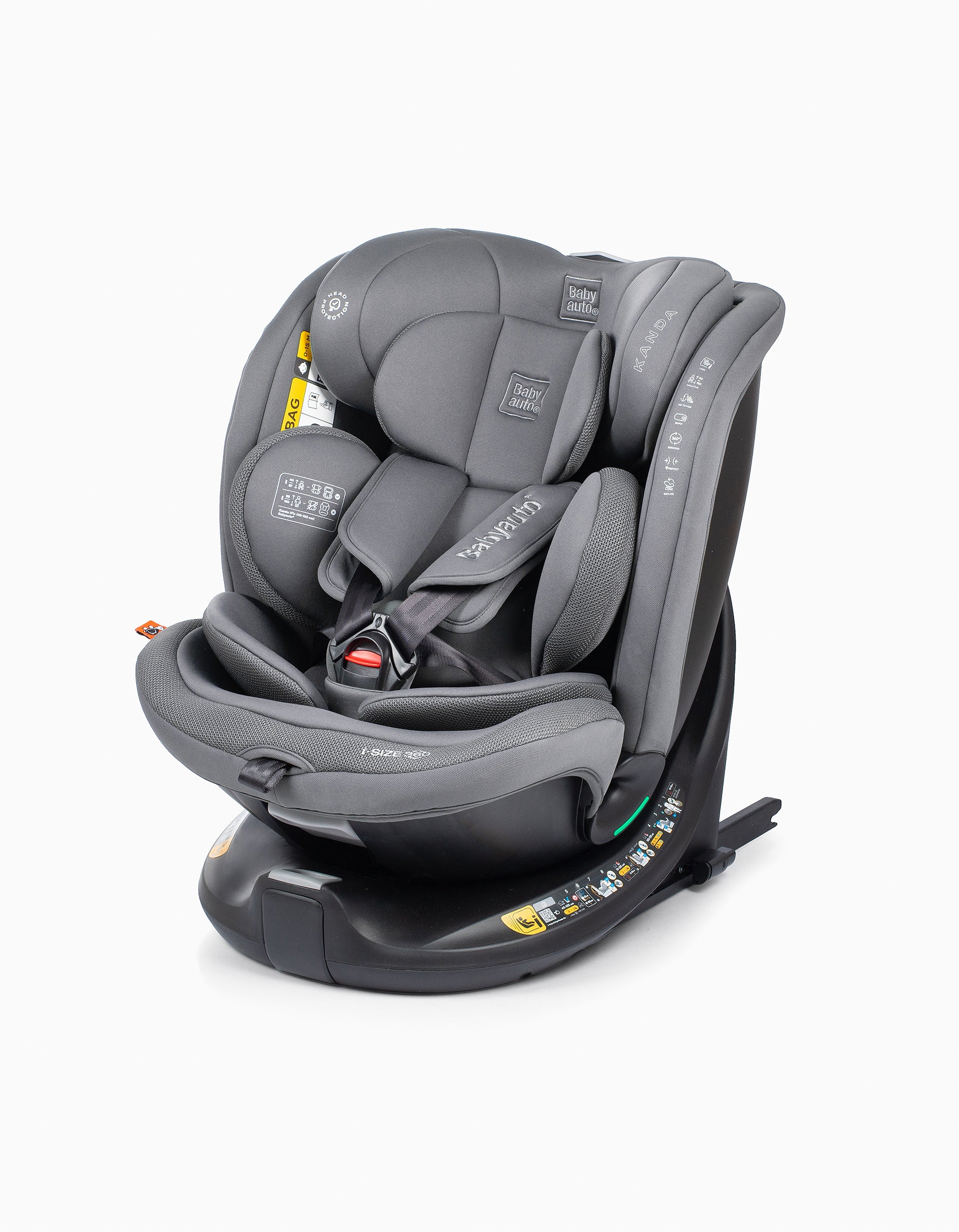 Car Seat I Size Babyauto Kanda TT Base, Grey – ZIPPY