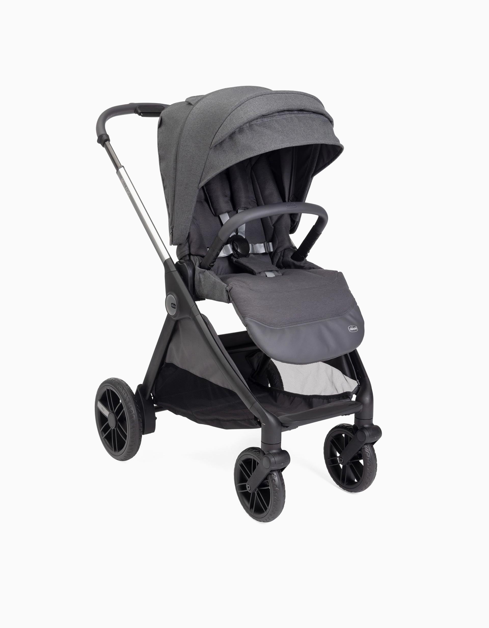 Carrinho de Passeio Chicco Bellagio, Black Satin – ZIPPY