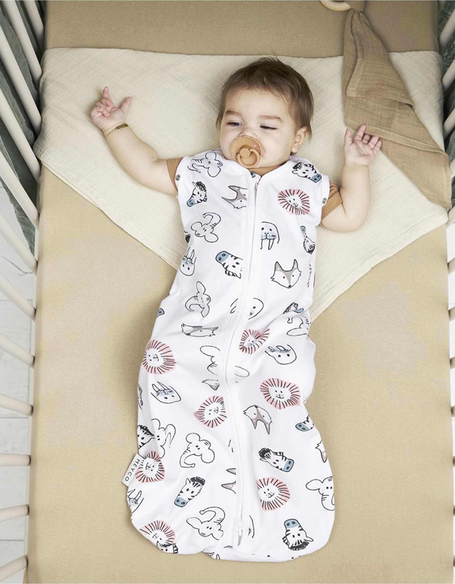 Meyco Sleeping Bag TOG 70 cm, Multicolour Animal – ZIPPY