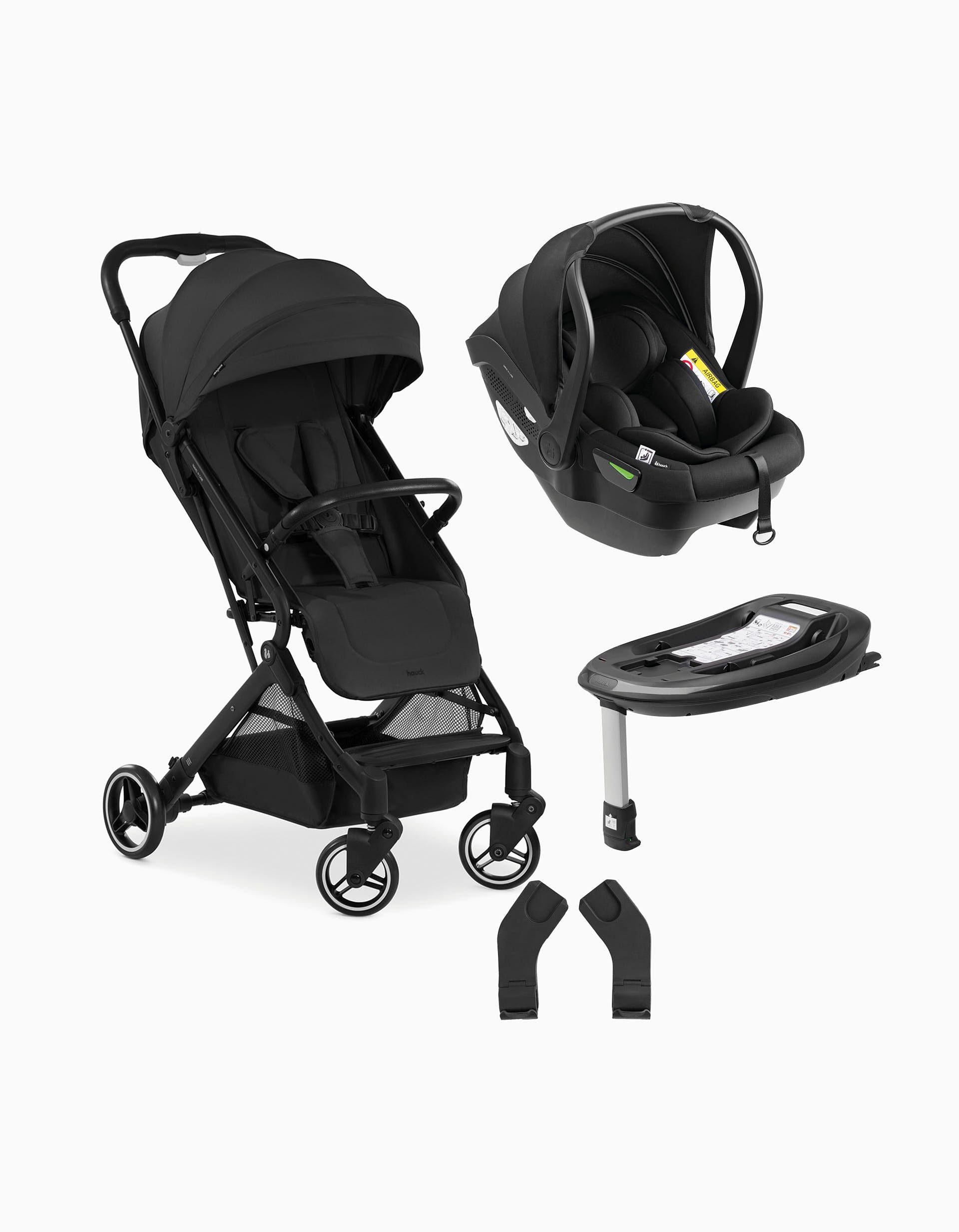 Street Set 4 Pcs Hauck Travel N Care, Black – ZIPPY