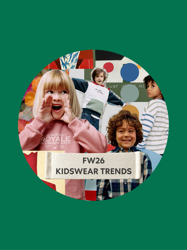FW26 Tendências de moda infantil