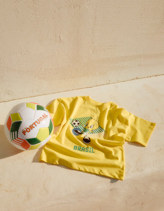Pack de t-shirt e bola do Mundial 2026