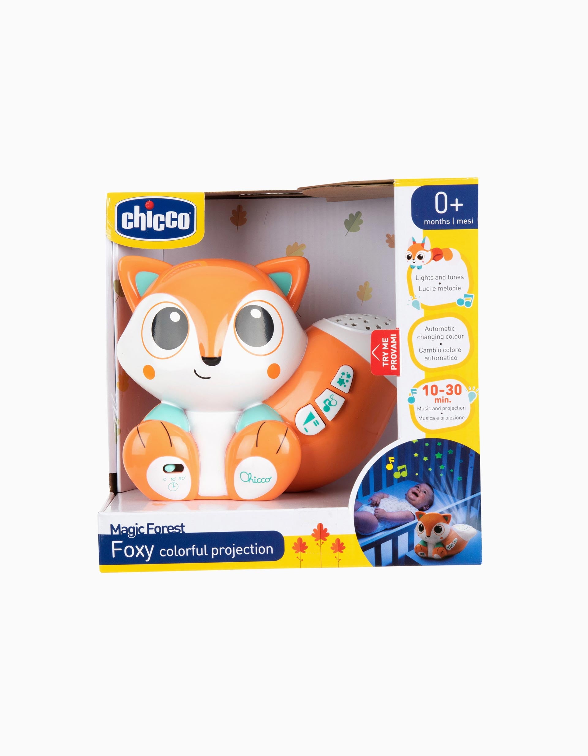 Foxy Projetor Colorido Chicco 0M+