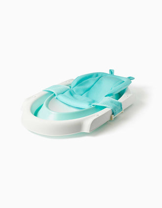 Foldable Bathtub with Reducer Infantia, Turquoise