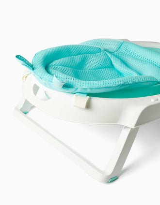 Foldable Bathtub with Reducer Infantia, Turquoise