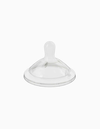 Tetina Silicone Fluxo Rápido 6M+ Chicco 2 Un.