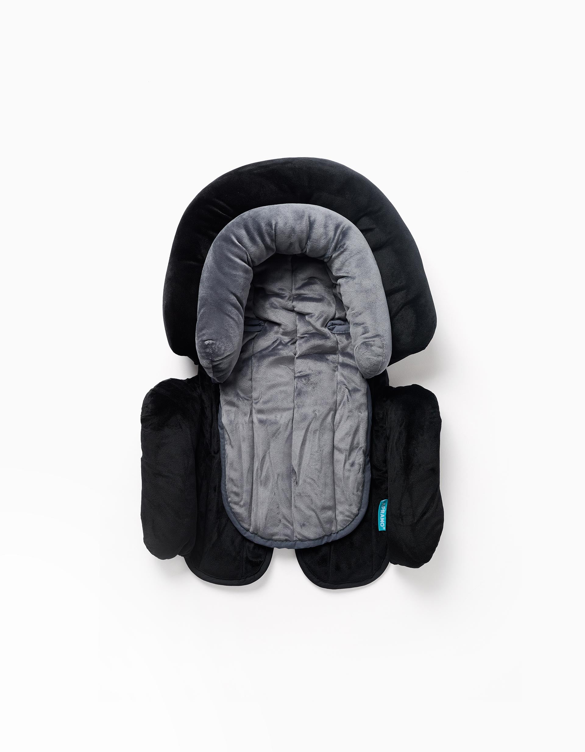 Suporte para a Cabeça de Camada Dupla Apramo, Preto/Cinza