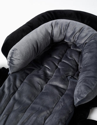Soporte para la Cabeza de Doble Capa Apramo, Negro/Gris
