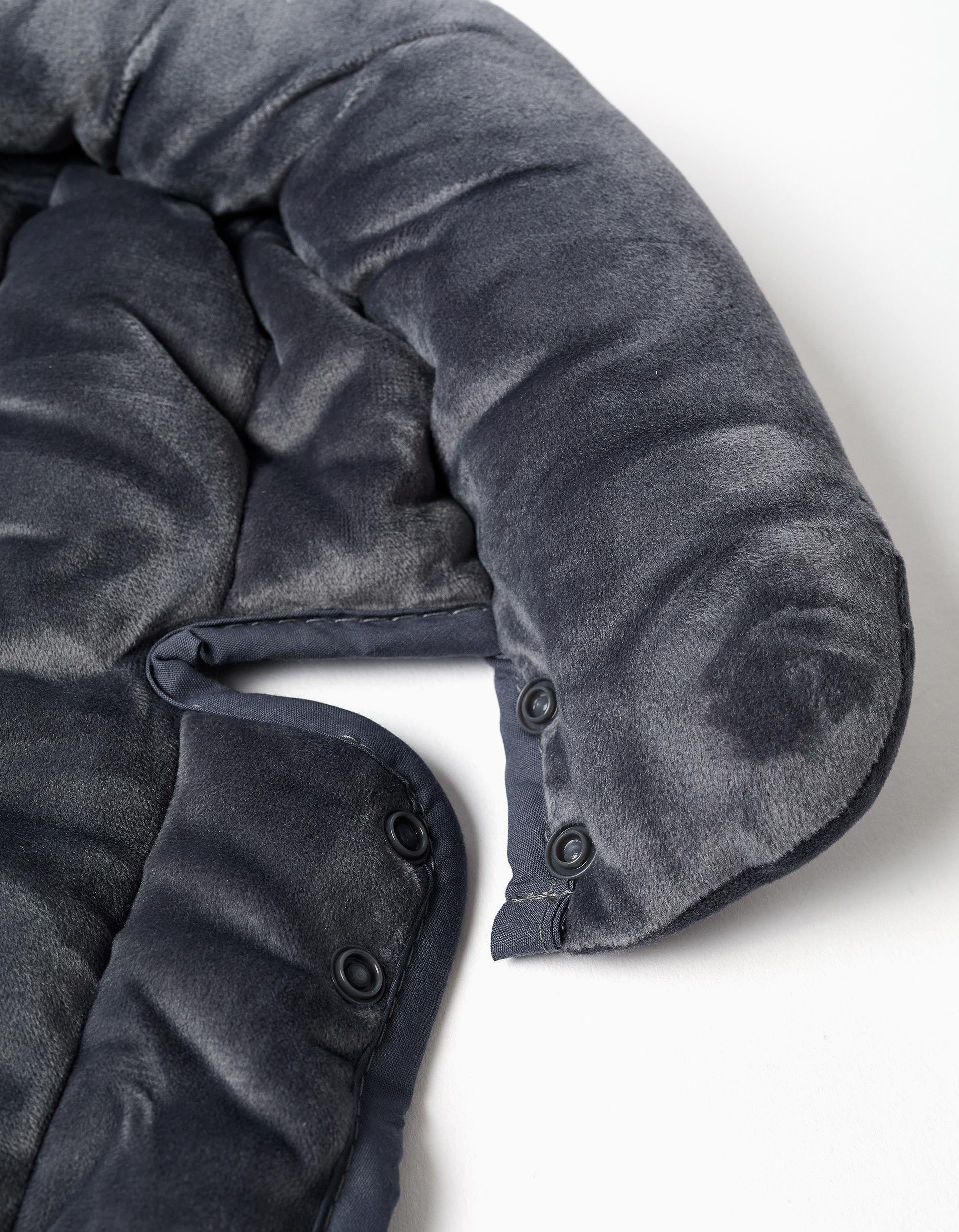 Suporte para a Cabeça de Camada Dupla Apramo, Preto/Cinza