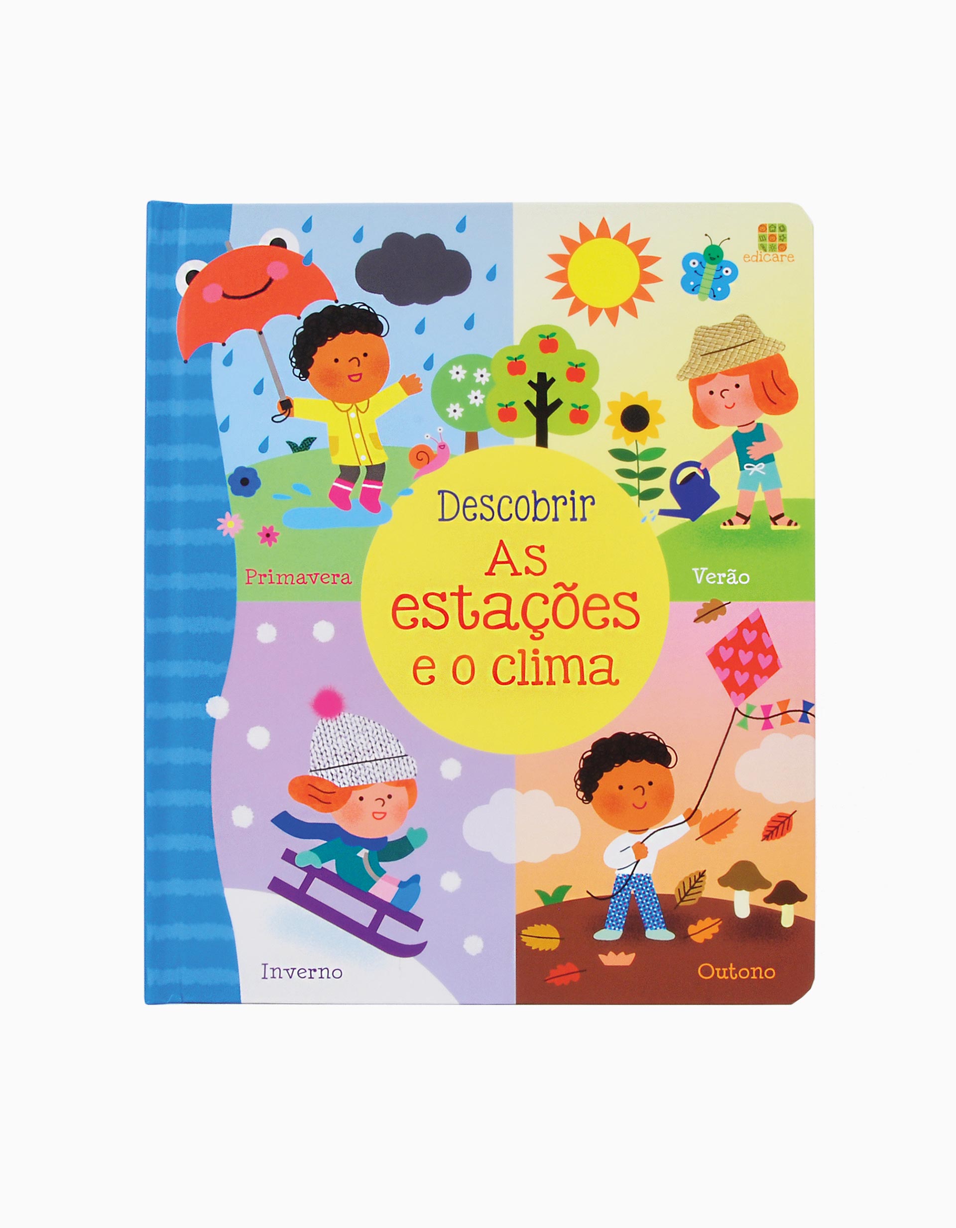 Livro Descobrir As Estações E O Clima Edicare 3A+