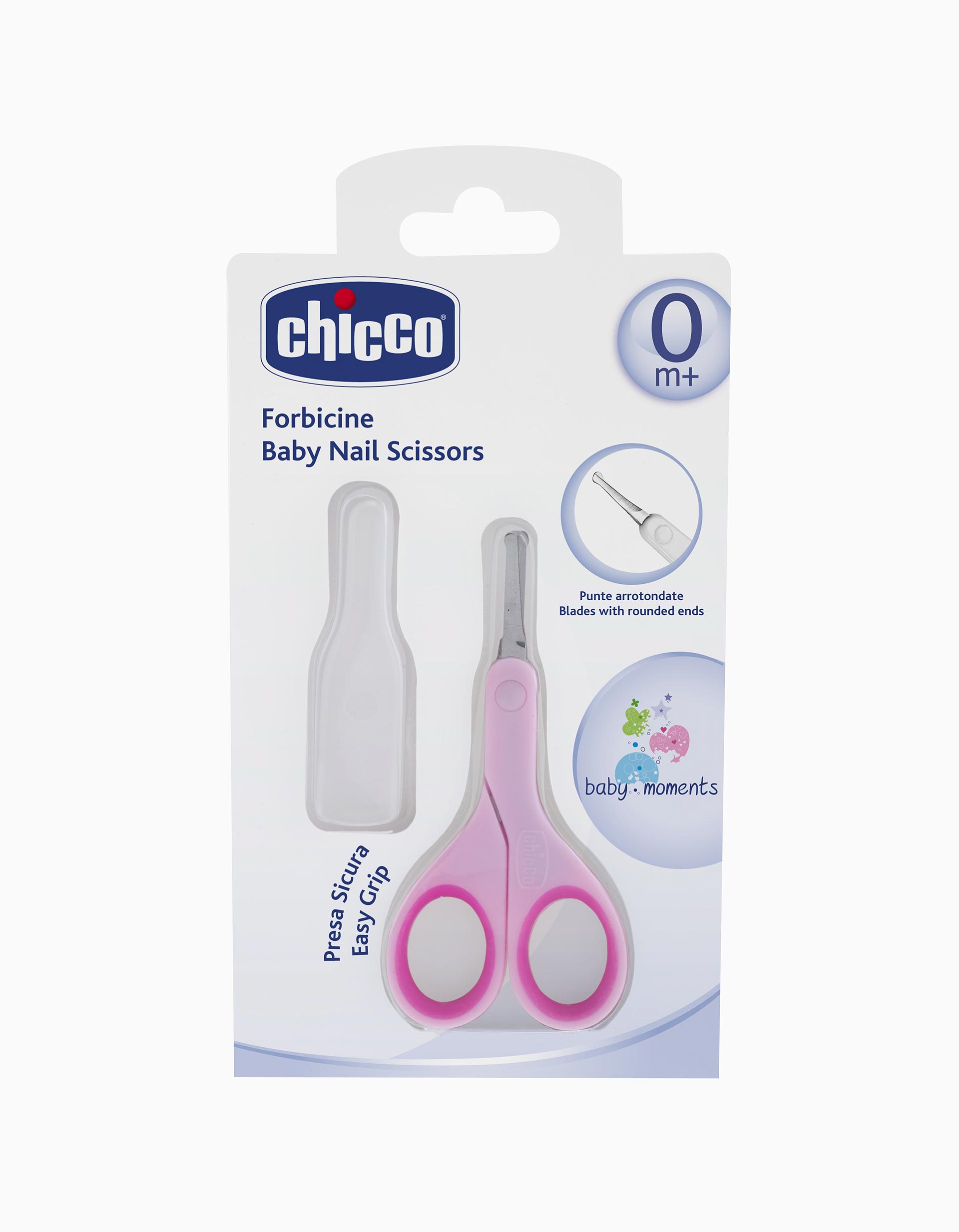 Tesoura Para Bebé Pink Chicco