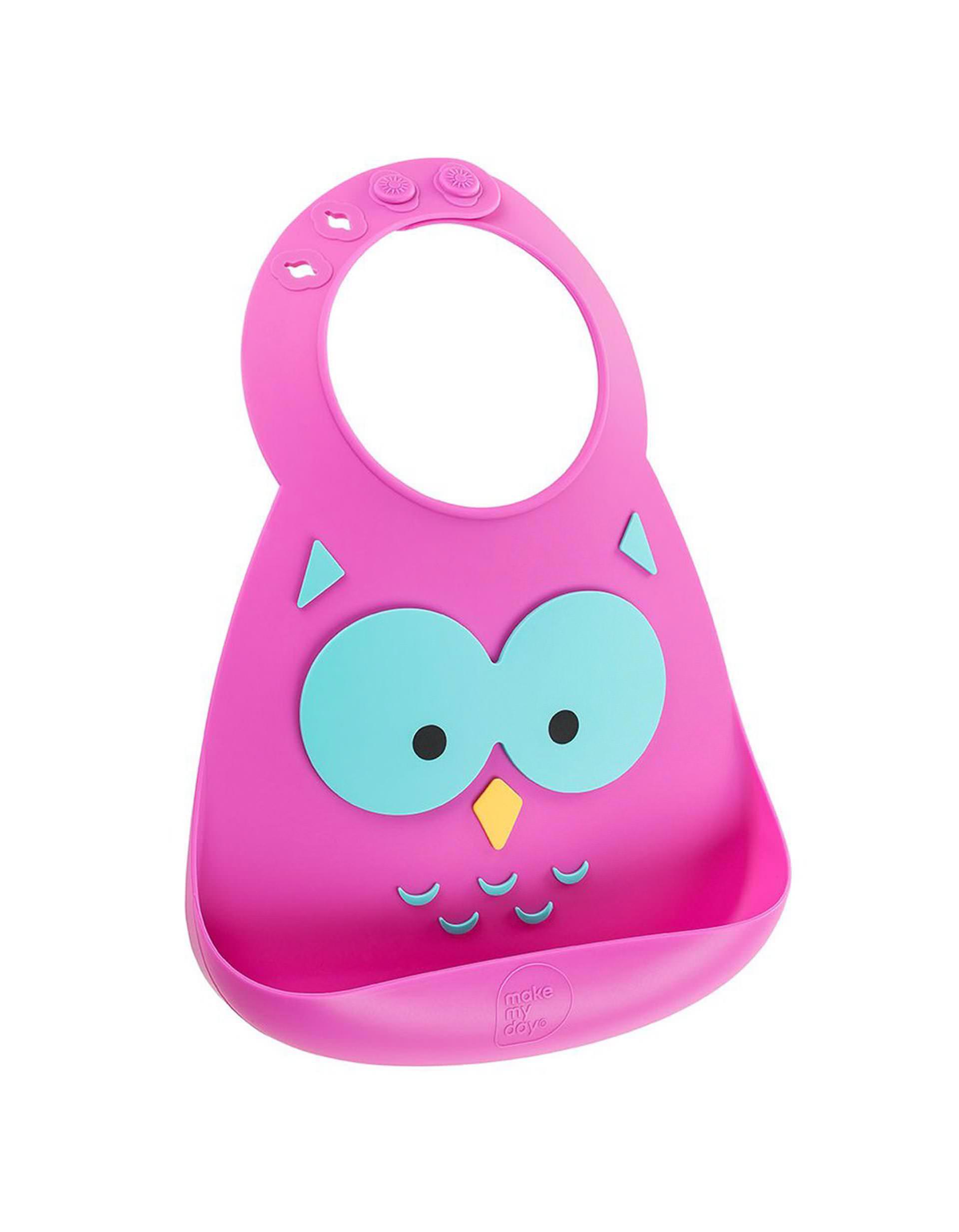 Babete Silicone Make My Day, Owl