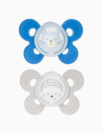 Sucette Confort Silicone Lumineuse 16-36M+ Chicco 2Un.