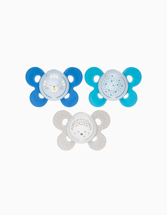 Sucette Confort Silicone Lumineuse 16-36M+ Chicco 2Un.