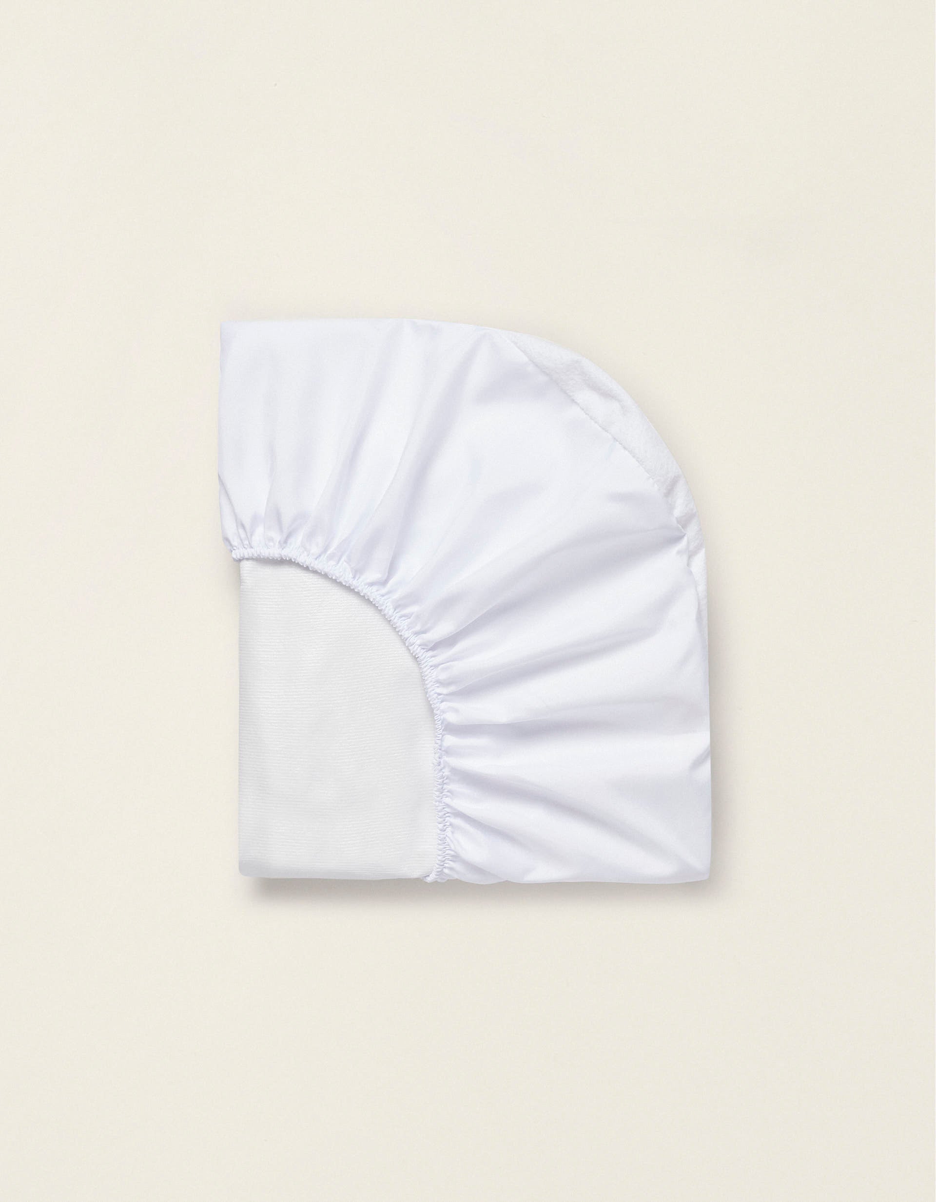 Protector De Colchón Impermeable Para Cuna 80x50cm Interbaby Blanco