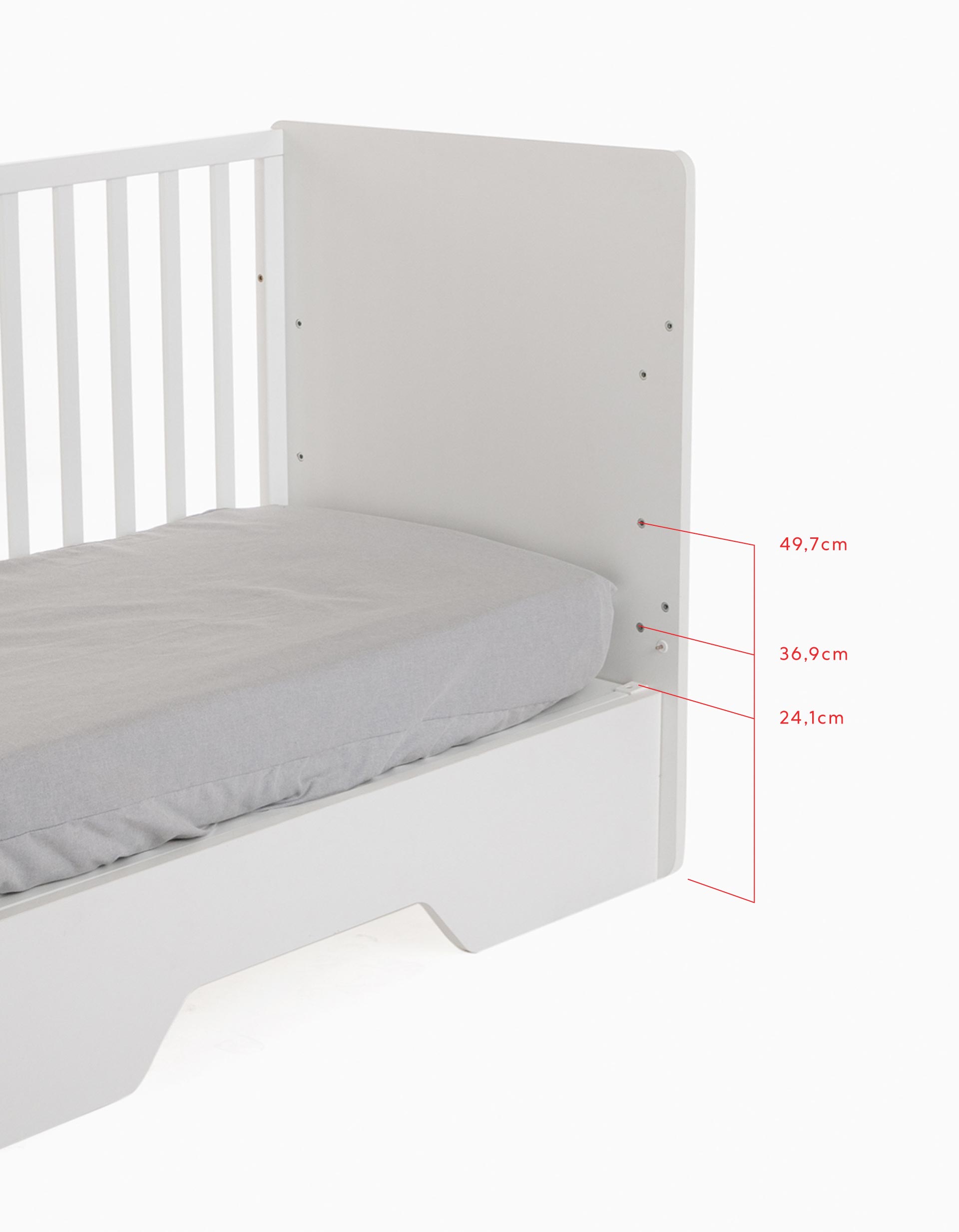 5-in-1 Cot, 120x60 cm by Zy Baby