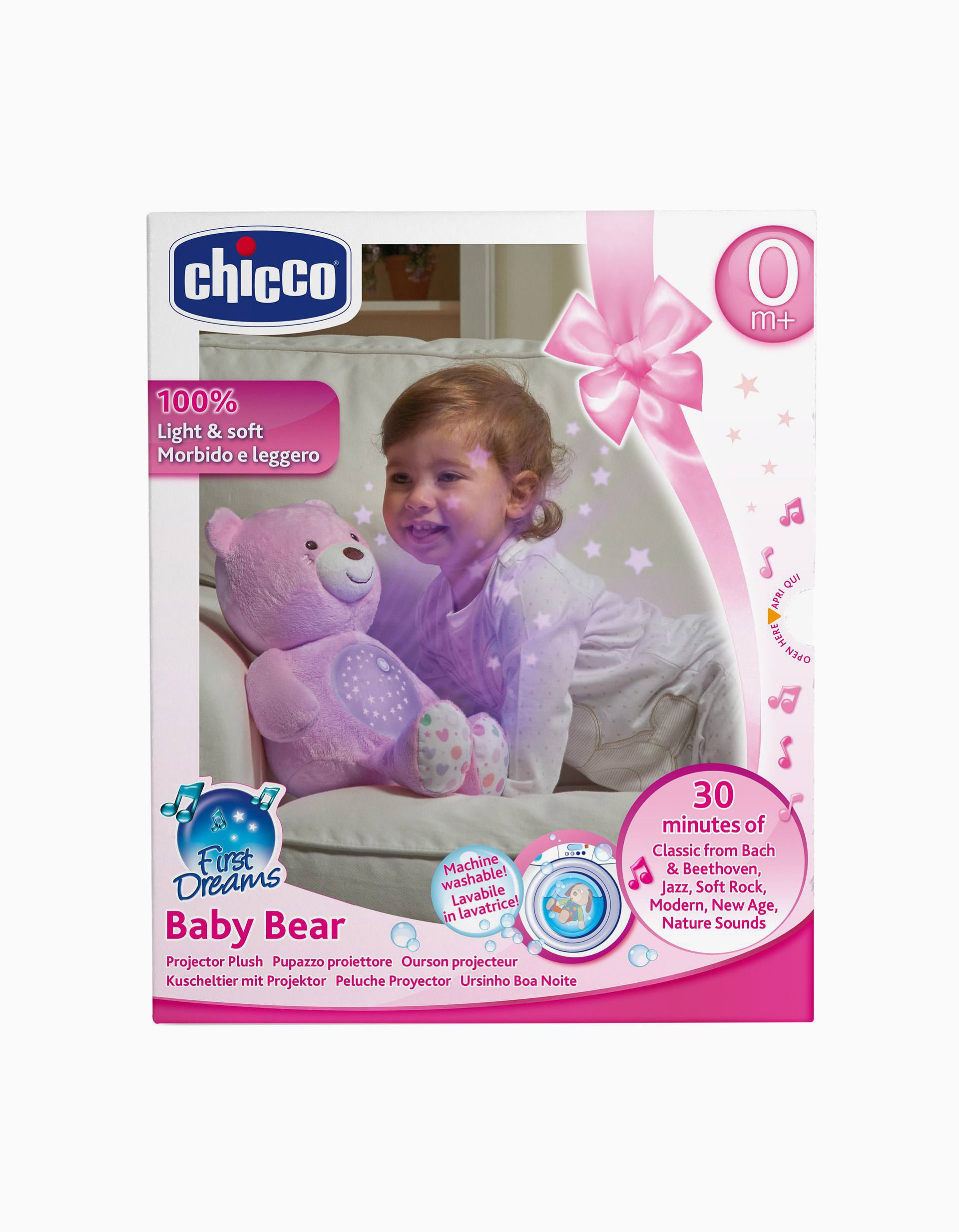 Projecteur musical Teddy bear bonne nuit Chicco