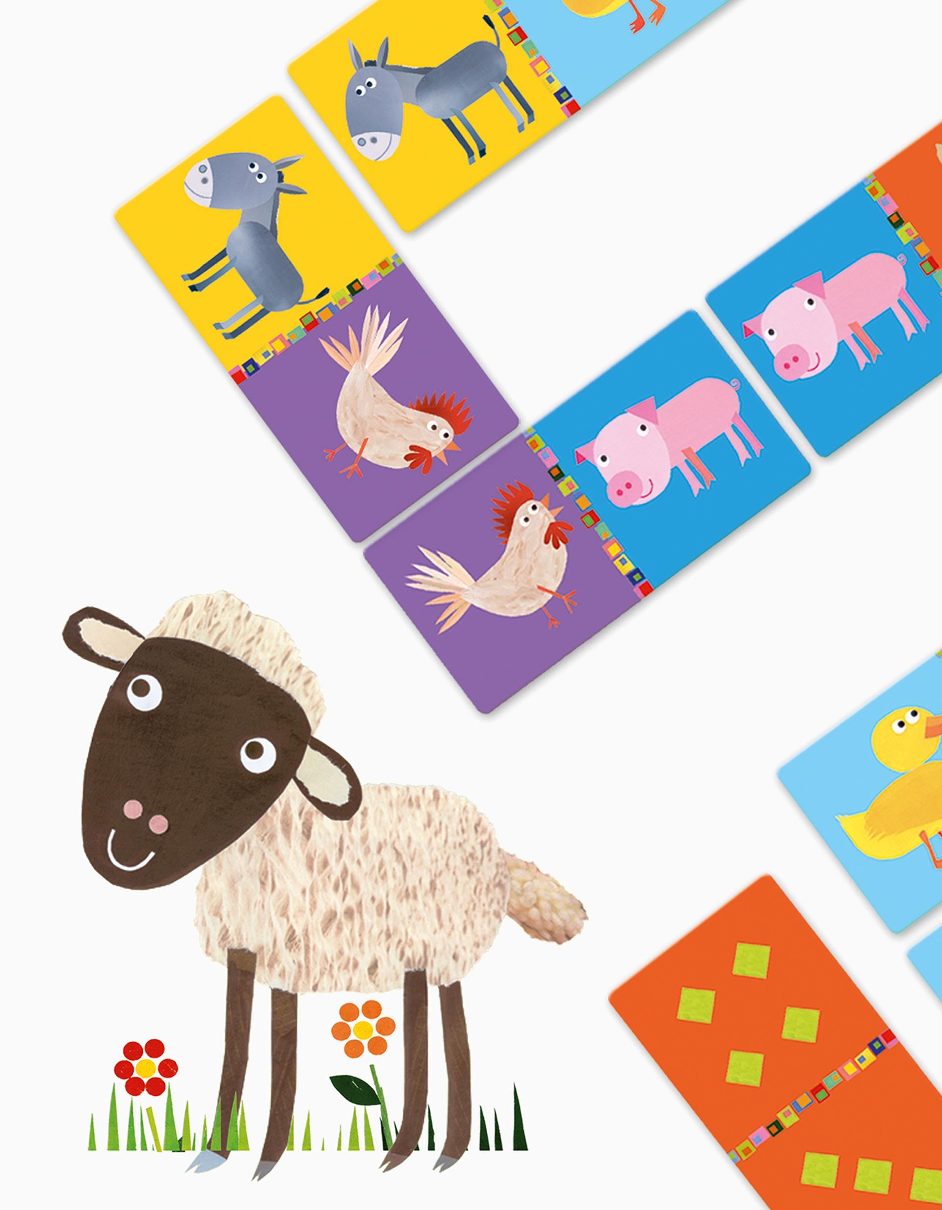 Domino Farm Djeco 2Y+