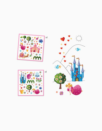 Autocollants Princesse Marguerite Djeco