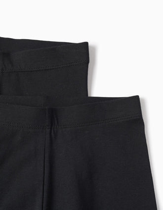 Pack 2 Mallas para Niña, Negro