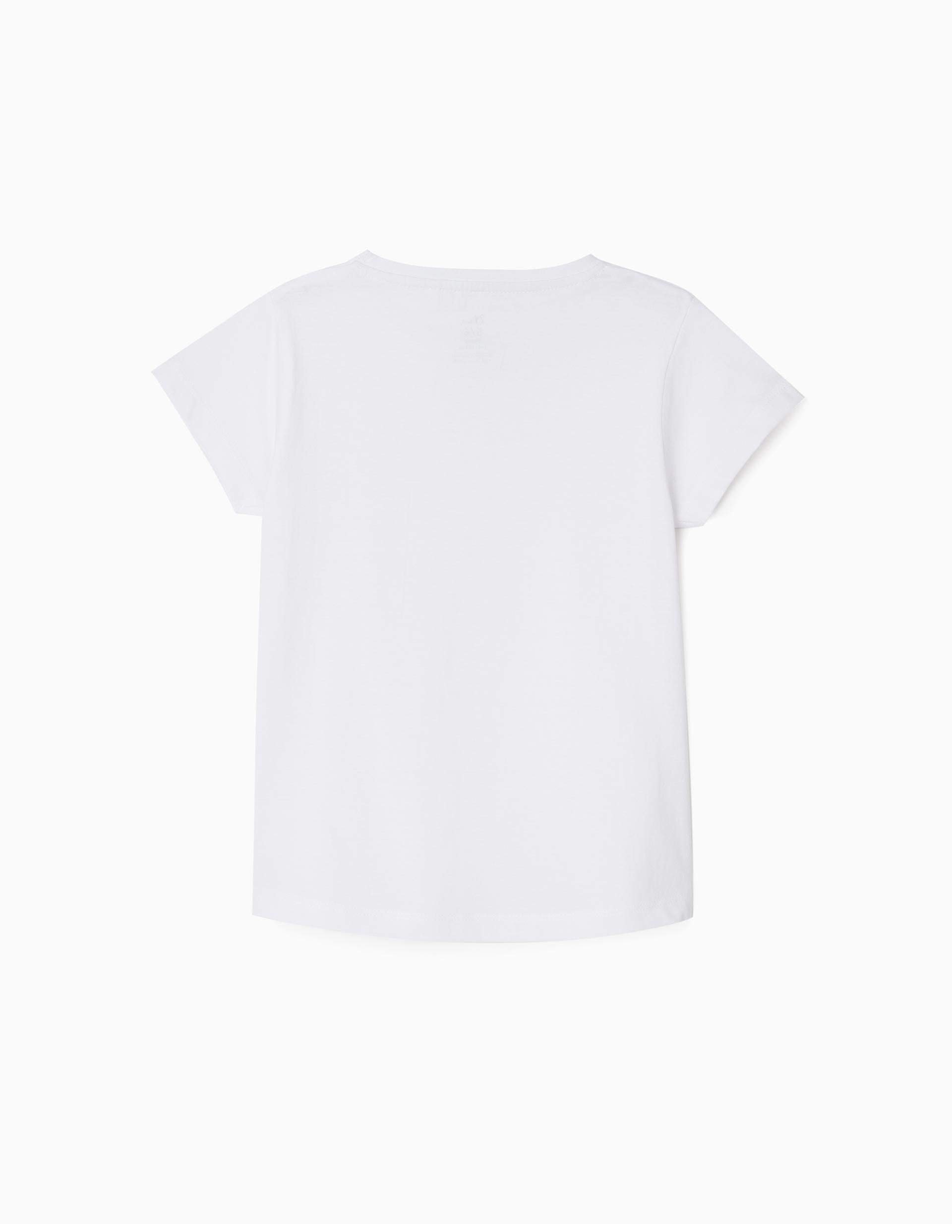 2 Plain T-Shirts for Girls, White