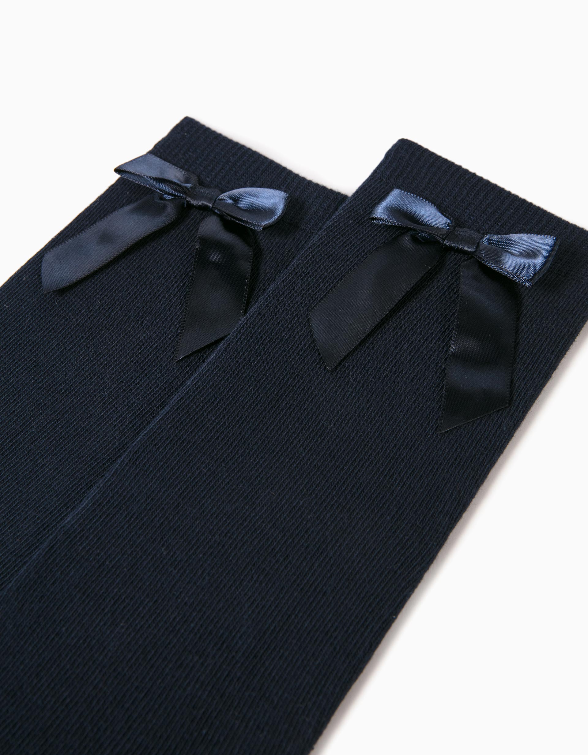 Knee-High Socks for Girls, Dark Blue