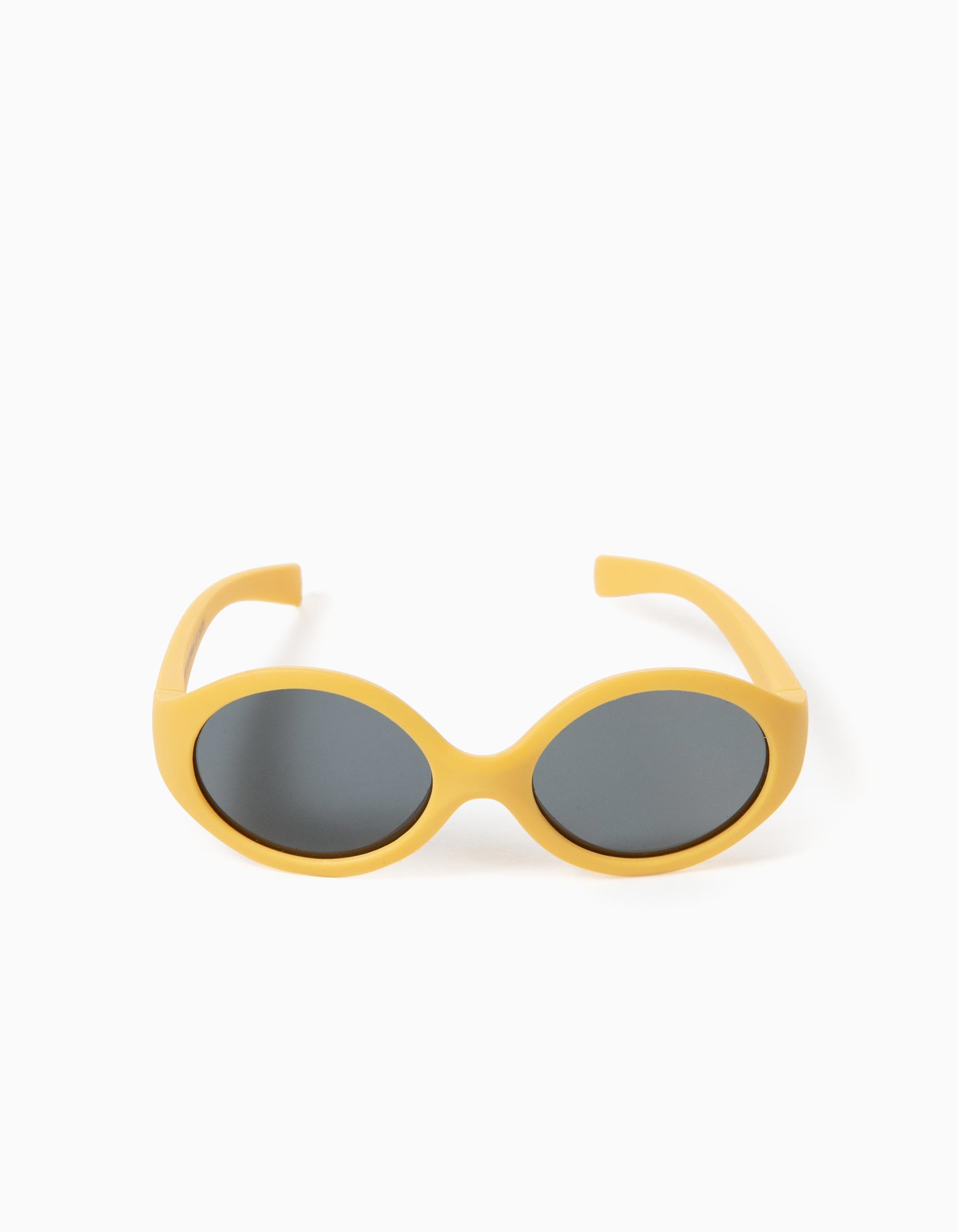 Lunettes de Soleil Flexibles Anti-UV bébé, jaune