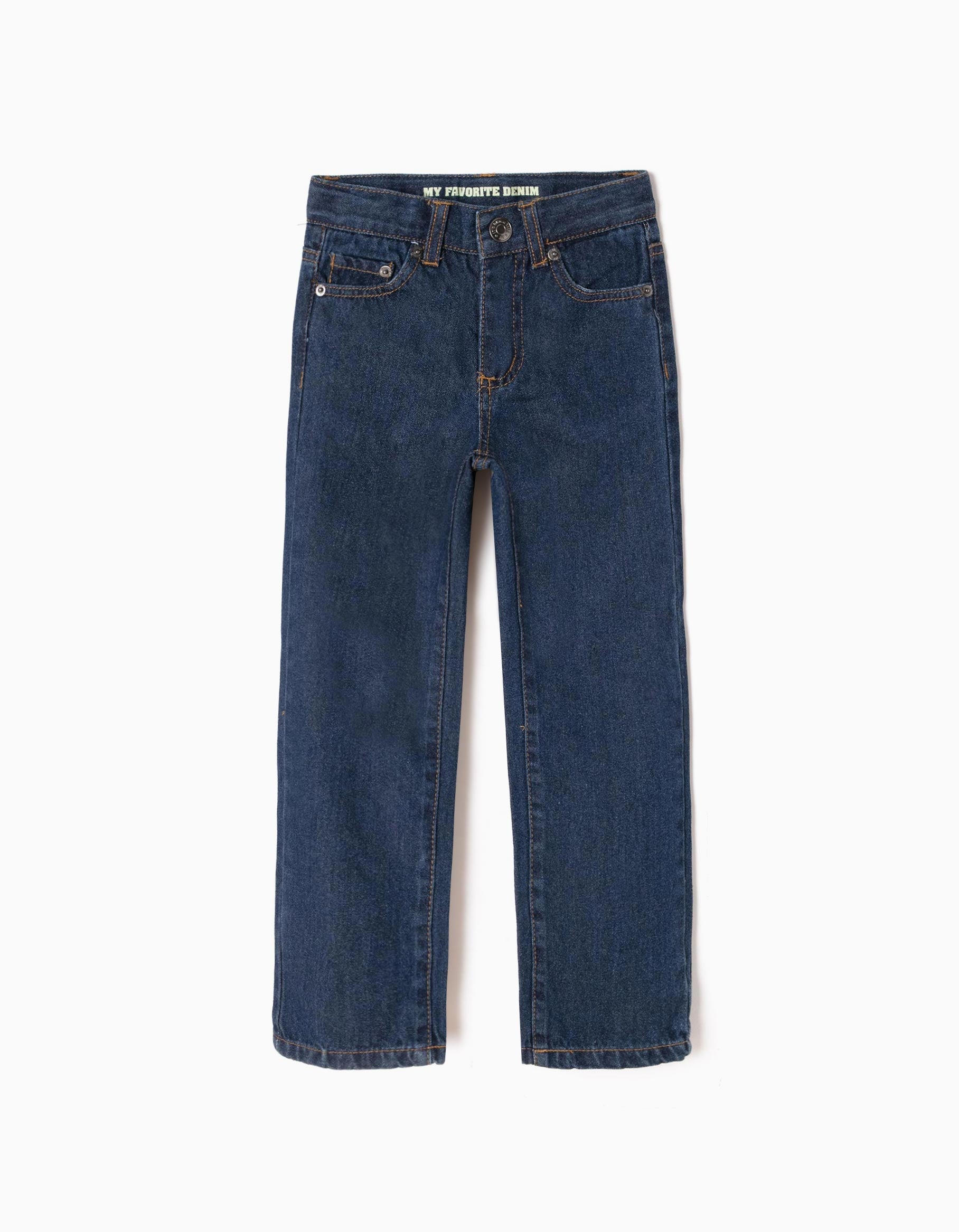Jean Garçon ‘Straight Fit’, Bleu Foncé