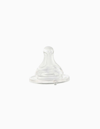Tetina Silicone Fluxo Médio Perfect5 2m+ Chicco 2un.