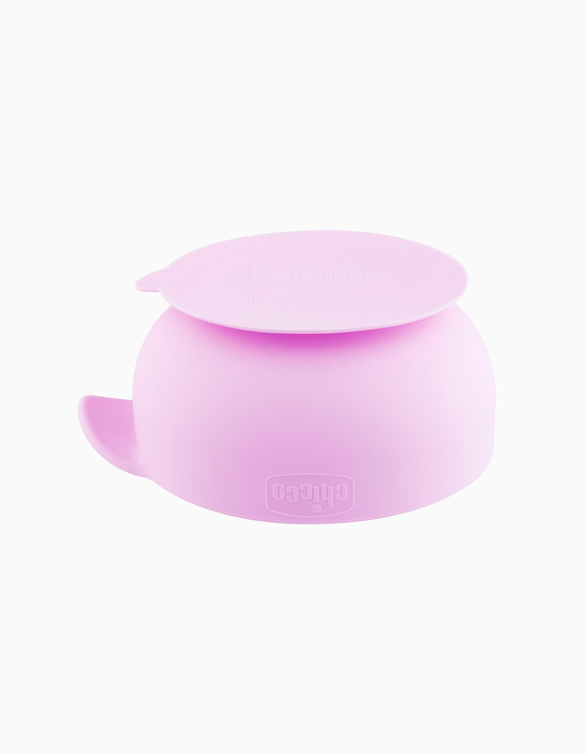 Bol Silicone Eat Easy Chicco Rose