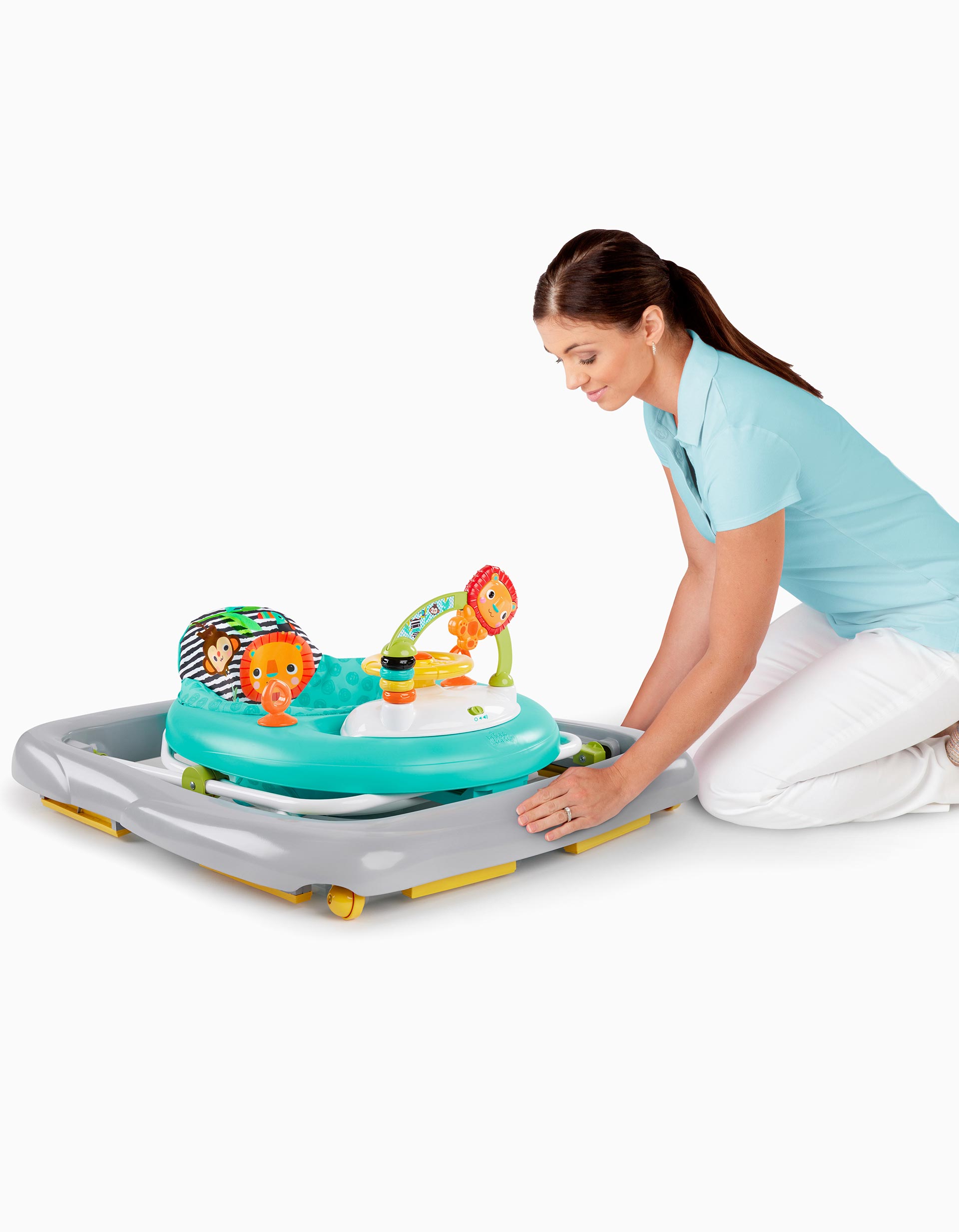 Bright Starts Zig Zag Zebra Walker ZIPPY