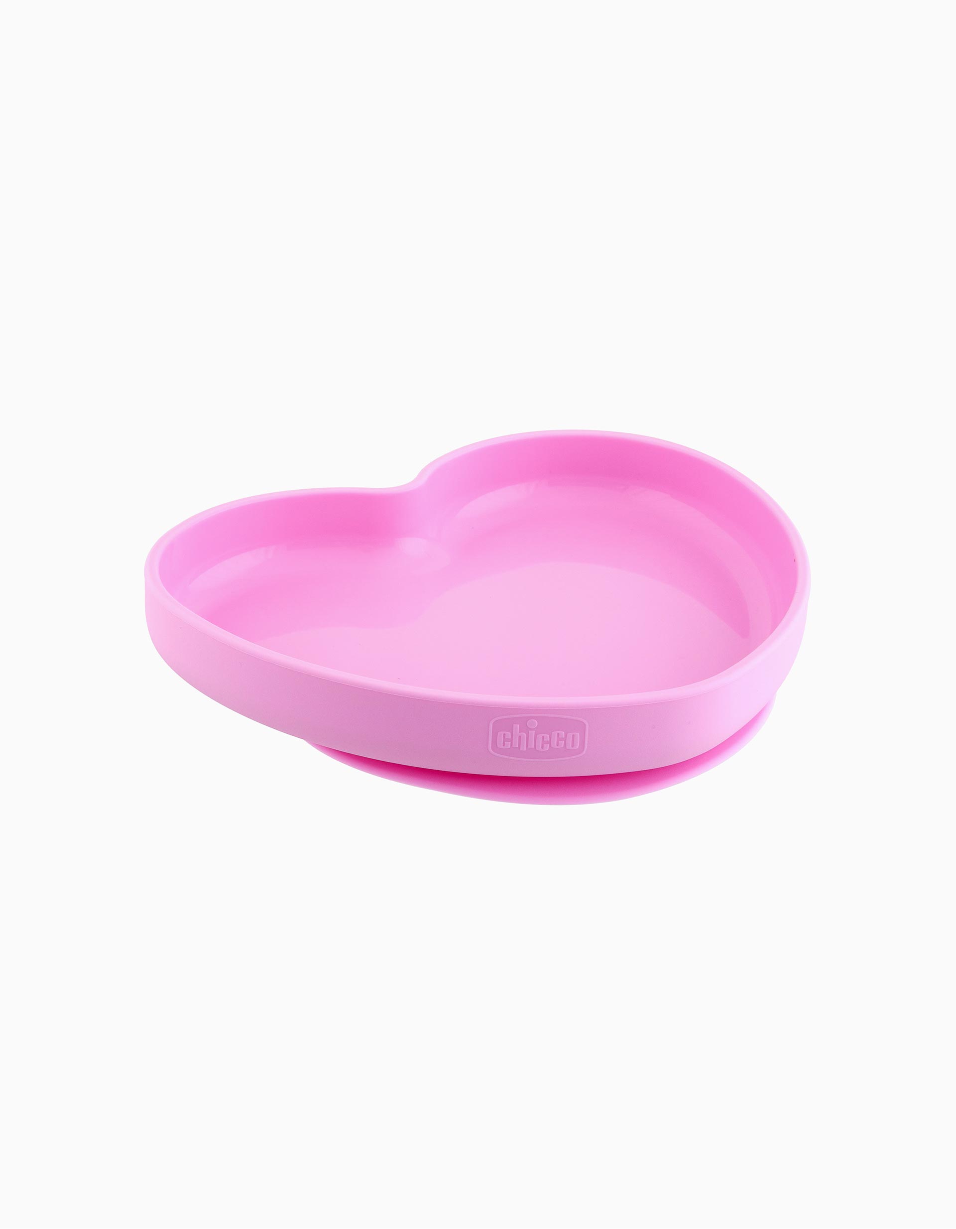 Assiette silicone Eat Easy Chicco Heart rose