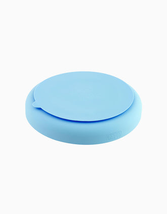 Plato con Compartimentos de Silicona Eat Easy Chicco Blue