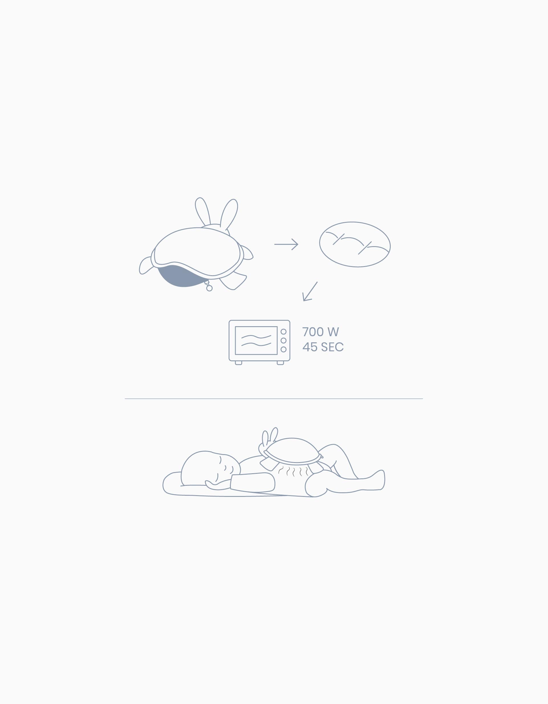 Almohada Anticólico Arco Iris Doomoo