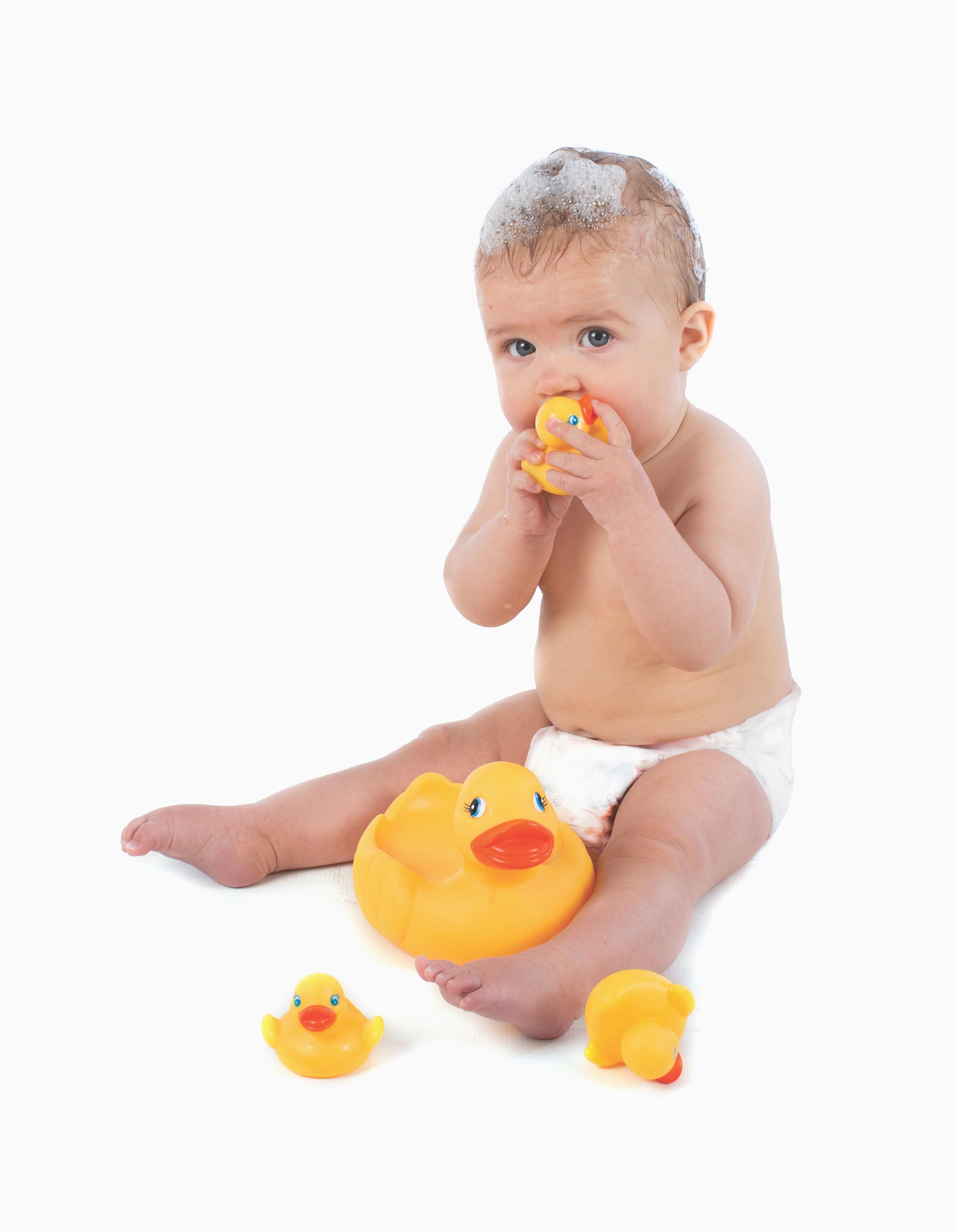 Juguete de Baño Familia Pato Playgro