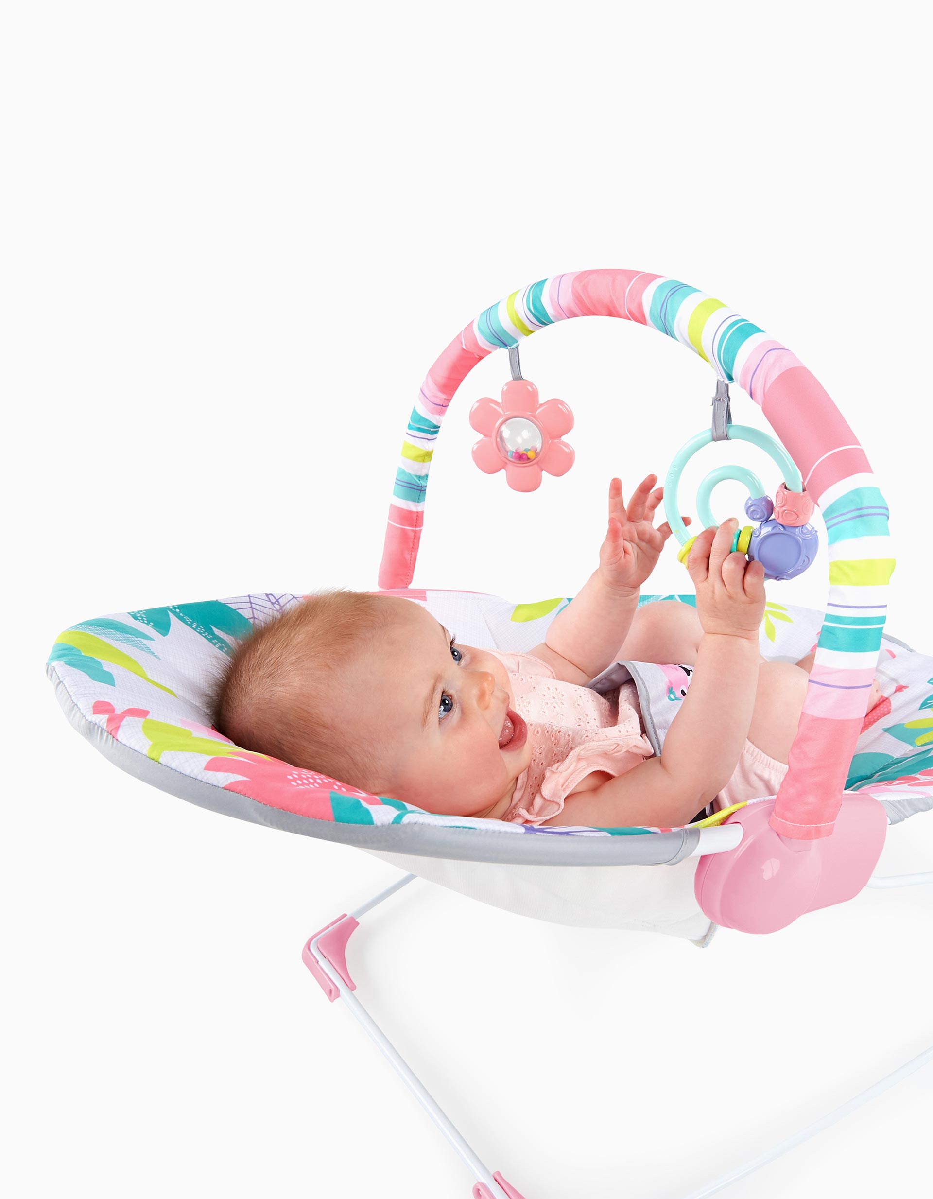 Infant Pink Vibrating Baby Swing Bright Starts Flamingo Vibes Vibrating Bouncer Infant Pink Vibrating Baby Swing Bright Starts Flamingo Vibes Vibrating Bouncer