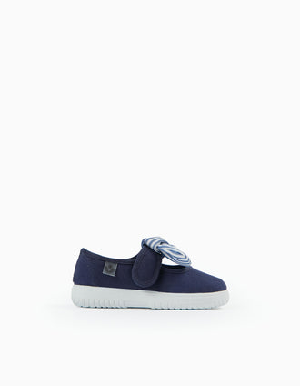 Ballerines Victoria Bébé et Fille, Bleu Foncé