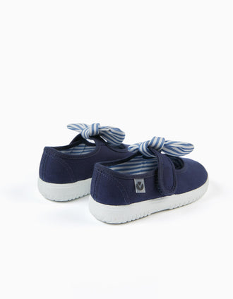 Ballerines Victoria Bébé et Fille, Bleu Foncé