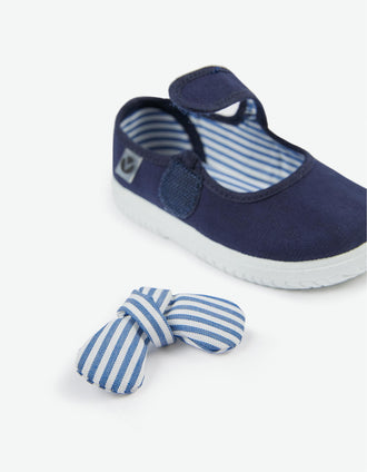 Ballerines Victoria Bébé et Fille, Bleu Foncé