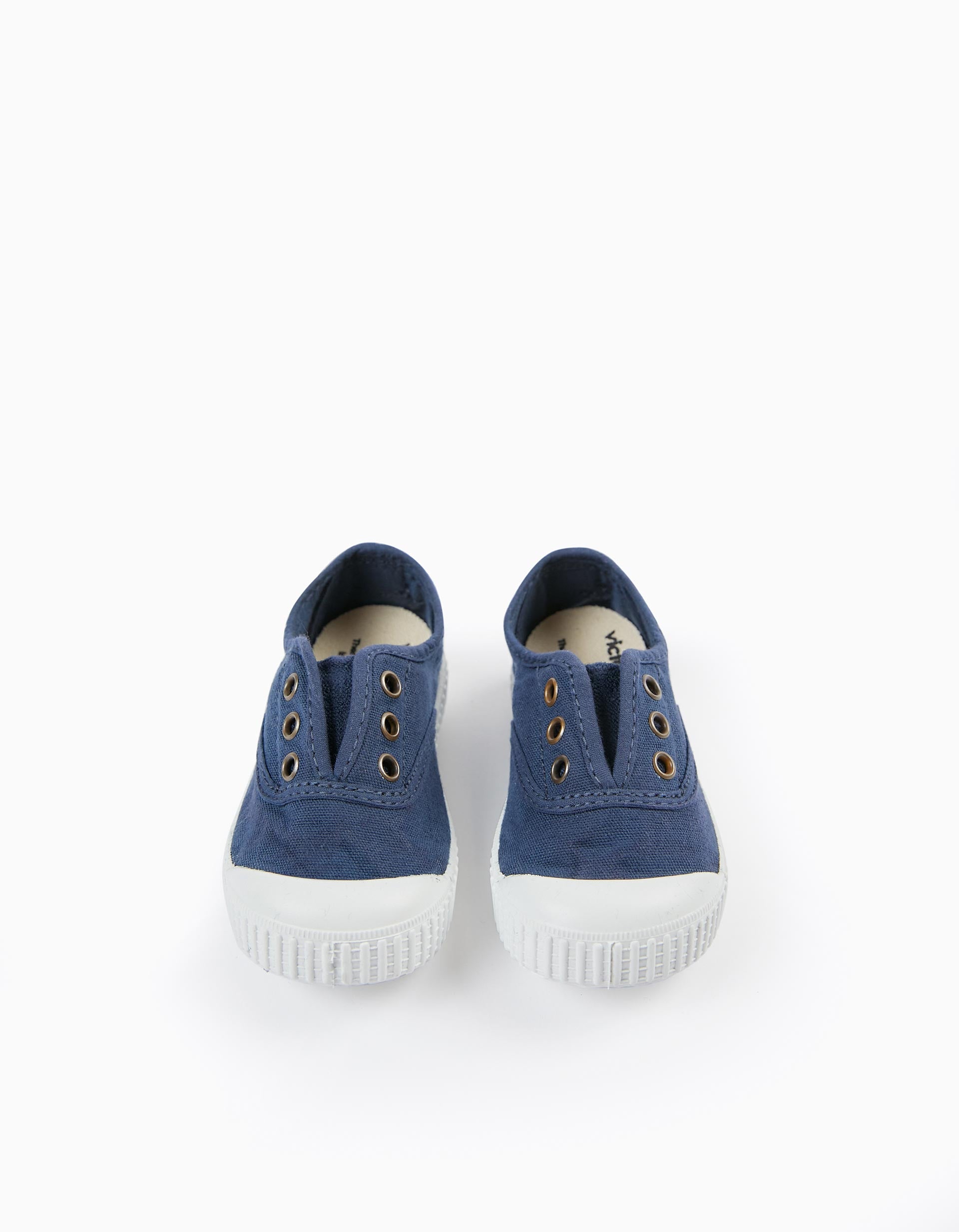 Canvas English Trainers for Babies 'Victoria', Dark Blue