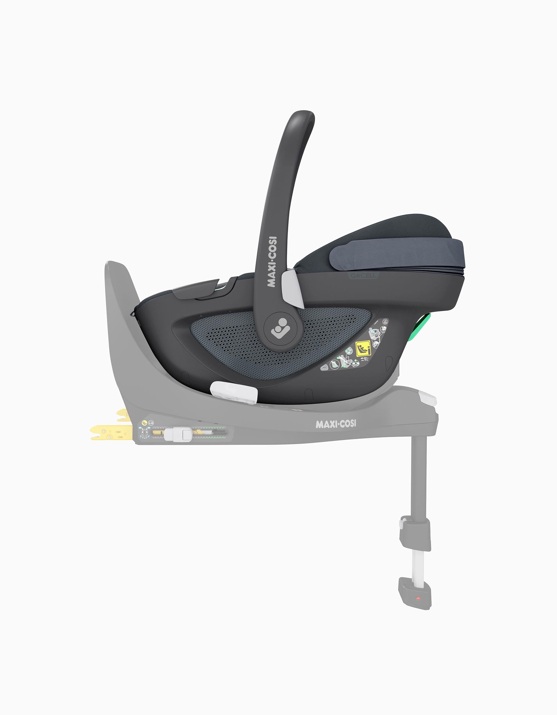 I-Size Maxi-Cosi Pebble 360 Car Seat, Essential Graphite