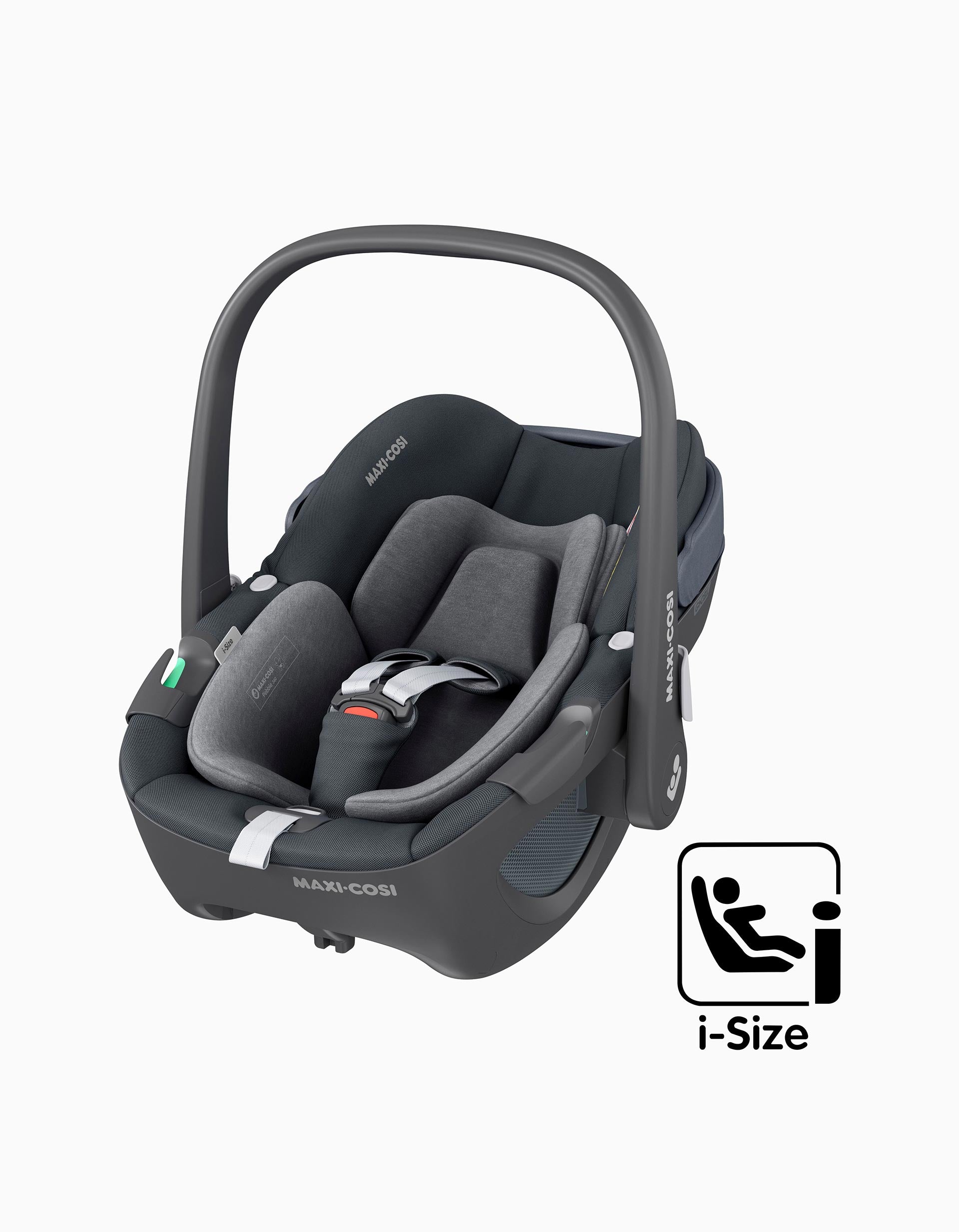 I-Size Maxi-Cosi Pebble 360 Car Seat, Essential Graphite