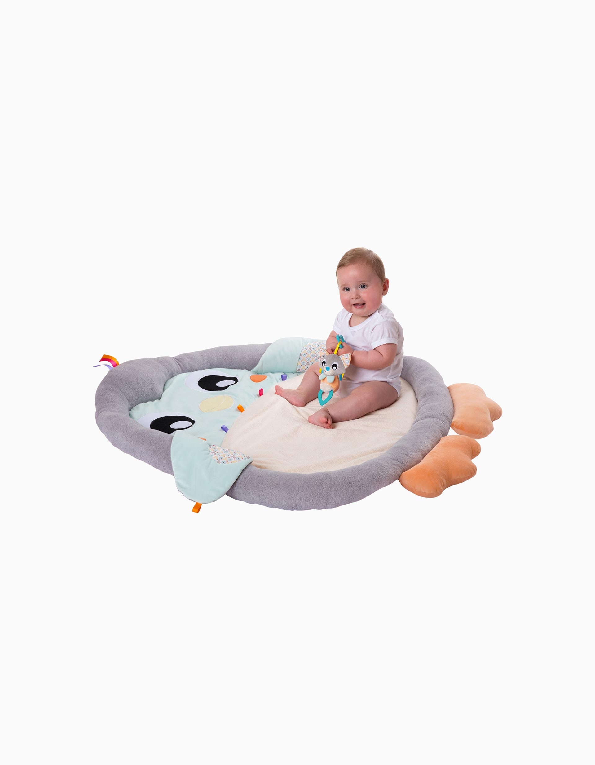 Tapete De Atividades Tummy Time Pinguim Playgro 0M+