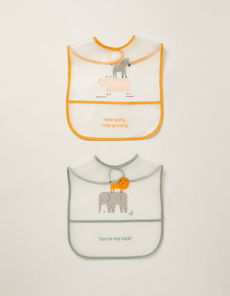 P2 WATERPROOF BIB ANIMALS UNISSEX
