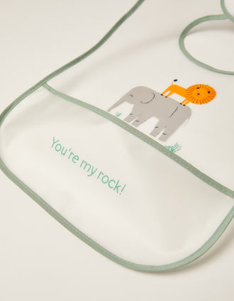 P2 WATERPROOF BIB ANIMALS UNISSEX