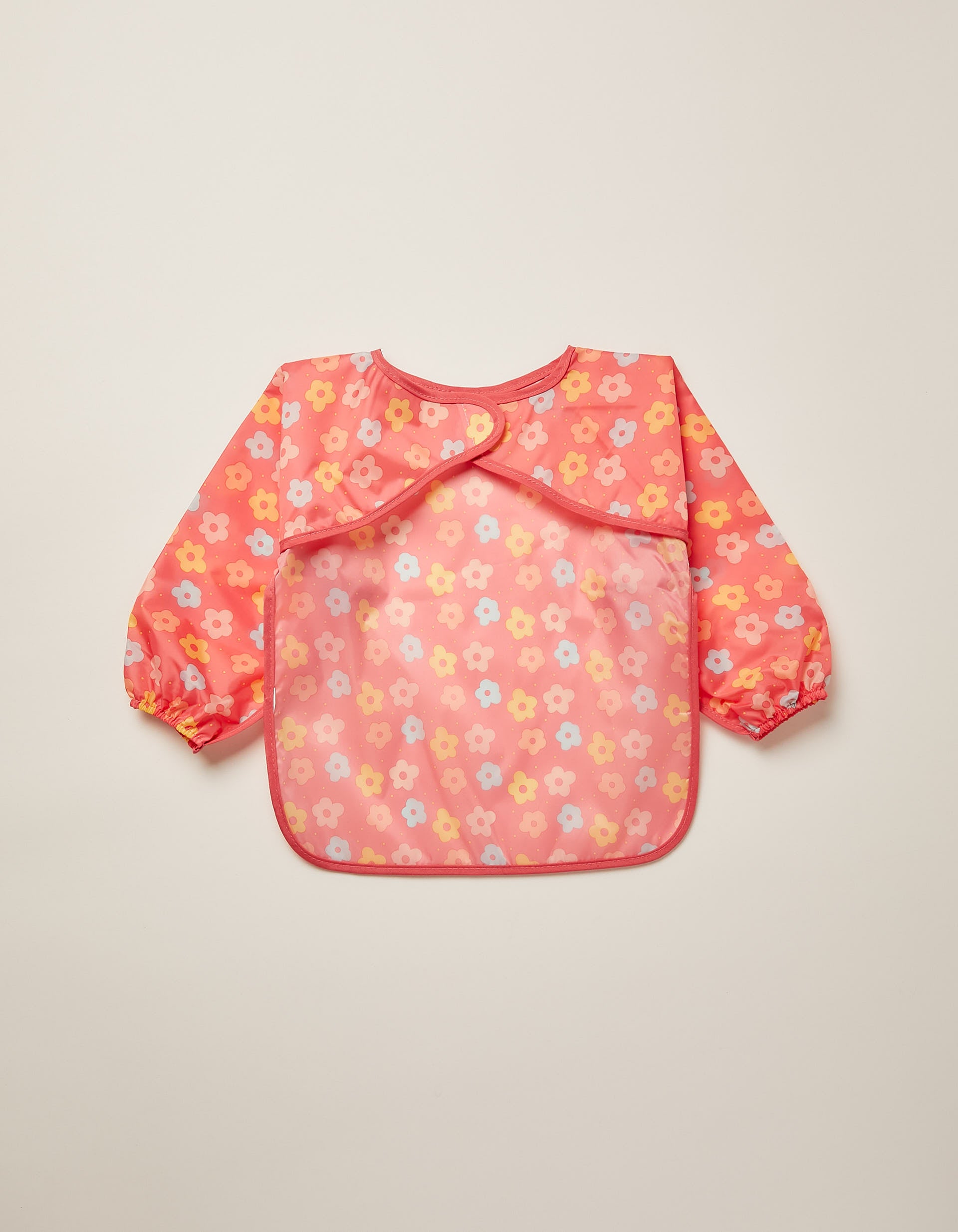 Bavoir Imperméable avec Manches Zy Baby Fleurs